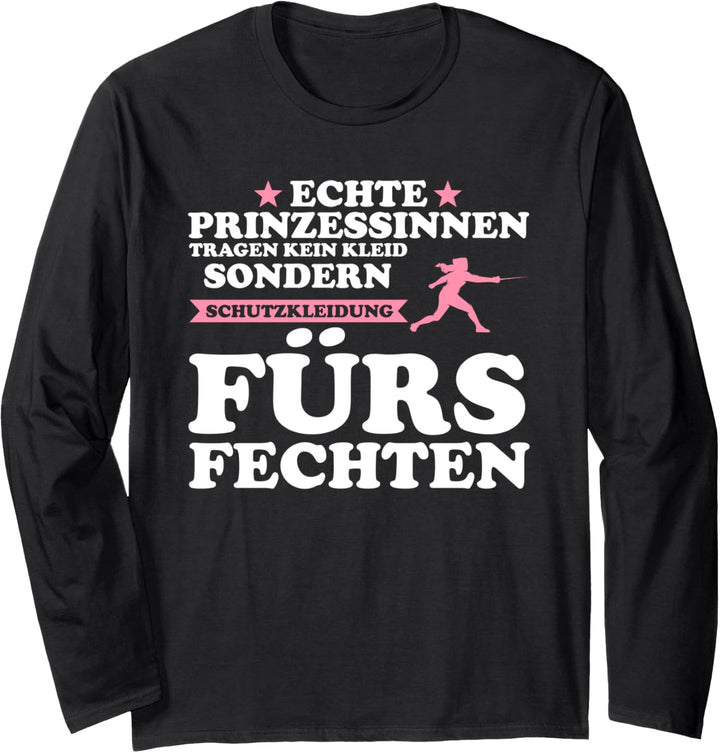Schutzkleidung fürs Fechten Fechterin Fechten Langarmshirt