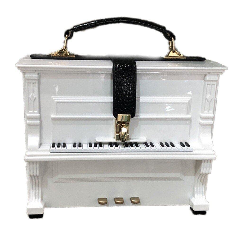 Mode Klavier Form Frauen Handtasche Acryl Box Geformt Frauen Geldbörsen Schulter Damen Party Abend T