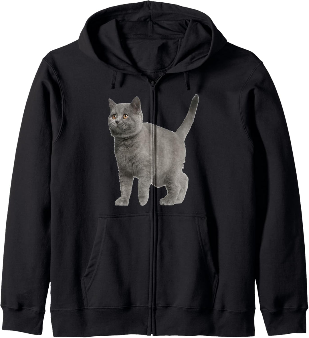 Britisch Kurzhaar Katze Kapuzenjacke
