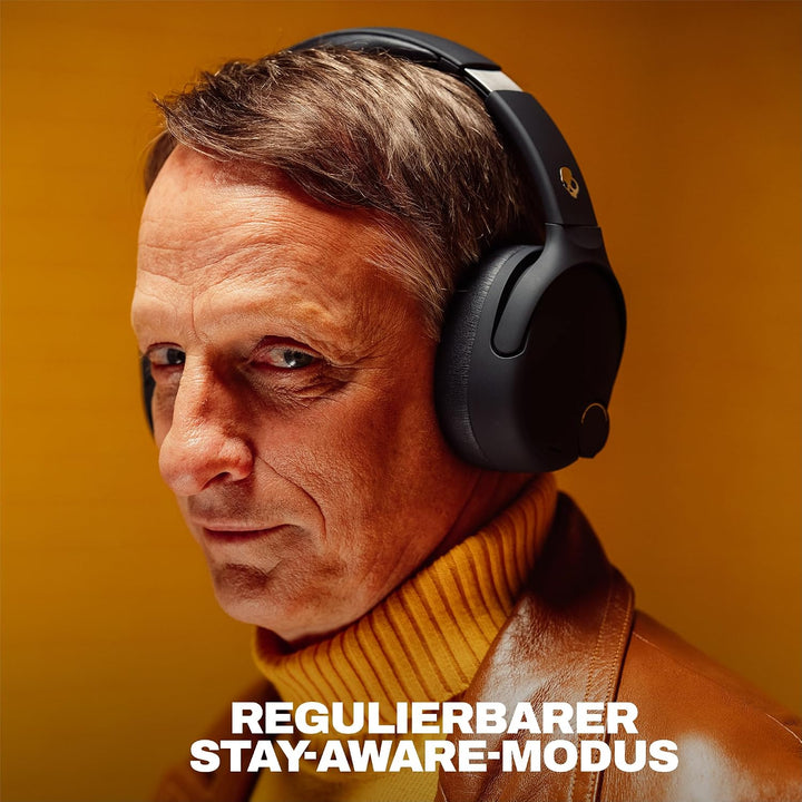 Skullcandy Crusher 720 Wireless Bluetooth Over-Ear-Kopfhörer mit multisensorischem Bass, THX Spatial