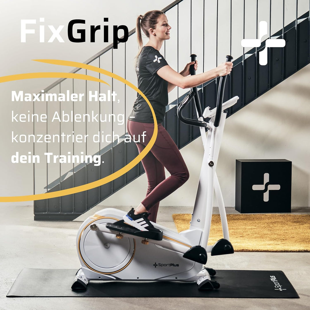 SportPlus Bodenschutzmatte für Heimtrainer, Crosstrainer, Rudergeräte, Laufbänder - schadstoffgeprüf