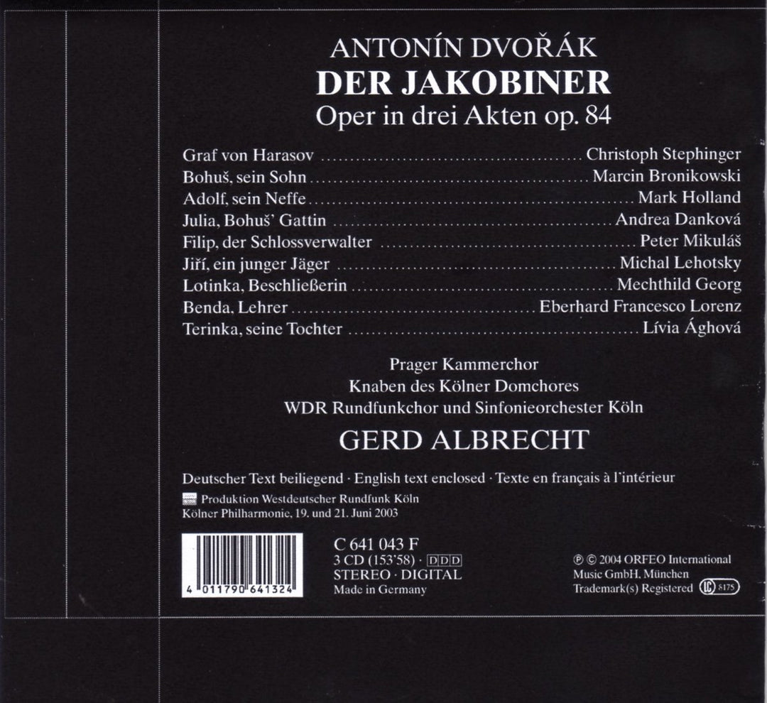 Der Jakobiner (Ga) Tschechisch, Audio-CD