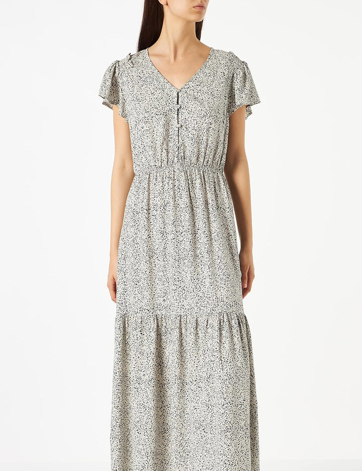 GARCIA Damen Kleid XS Off White, XS Off White