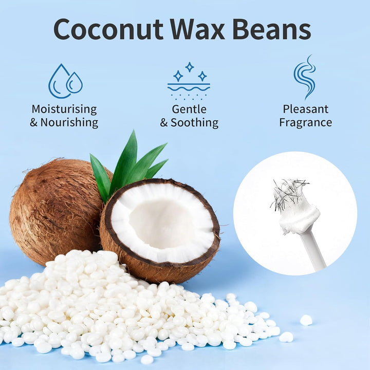 Beauty7 Nose Wax Kits Nasen Waxing Set Nasen- und Ohrenhaarentfernung Mini Wachswärmer Nasenwachs Se