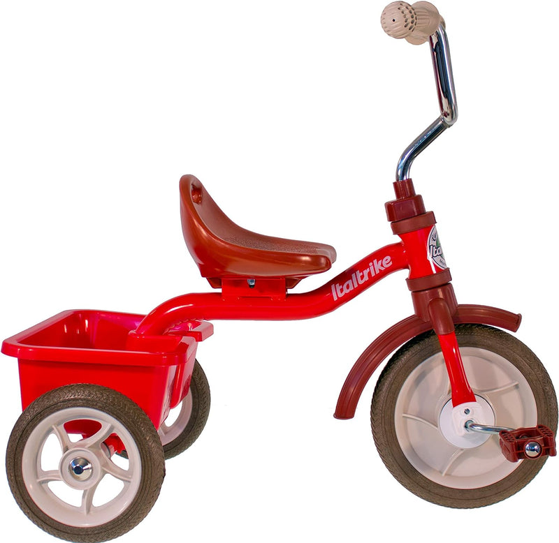 Unbekannt Italtrike Classic Line Transporter Kinder Dreirad Tricycle 2-5 Jahre Rot, Rot