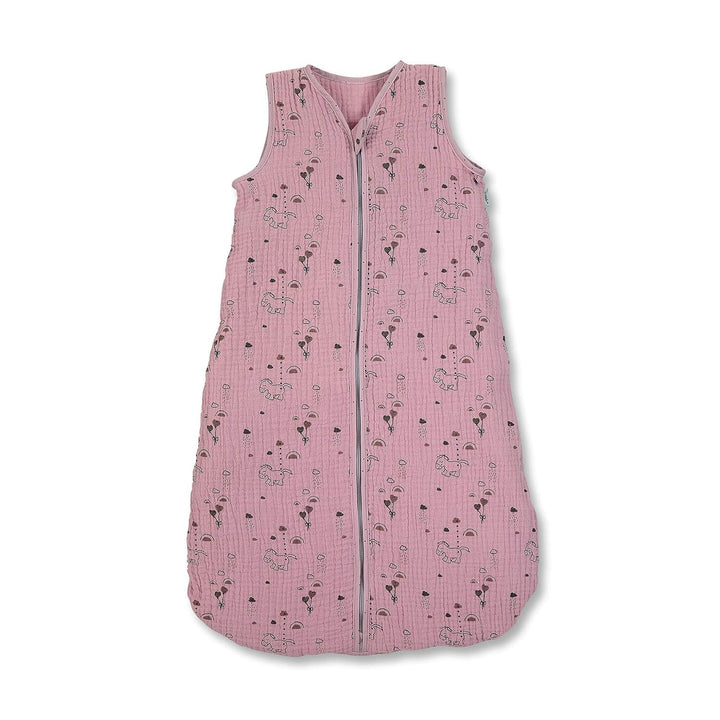Sterntaler Musselin-Schlafsack, Pony Pauline, Reissverschluss, Grösse: 70 cm 70 cm (1er Pack), 70 cm