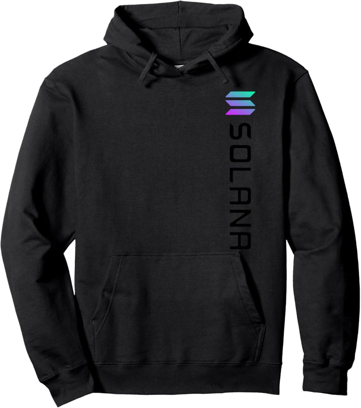 Solana SOL Logo Krypto Blockchain | Solana SOL Pullover Hoodie