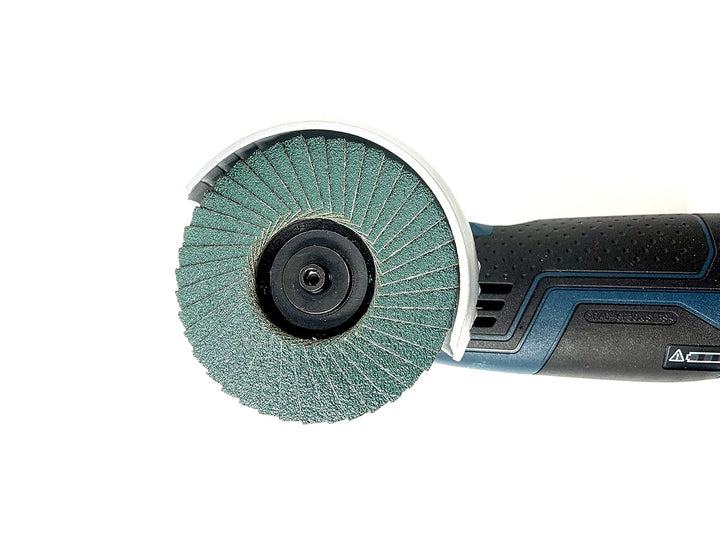 Fächerscheiben SET Körnung:180 76x10mm passend für mini Akku Winkelschleifer wie Bosch GWS 10,8V 12V