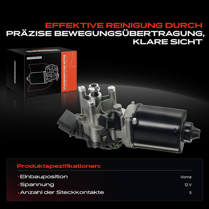Wischermotor Scheibenwischermotor Vorne für Kangoo/Express KC0/1 FC0/1 1997-2019 7701043984