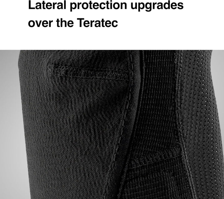 100% Teratec Plus Ellbogenprotektoren schwarz L Schwarz, L Schwarz