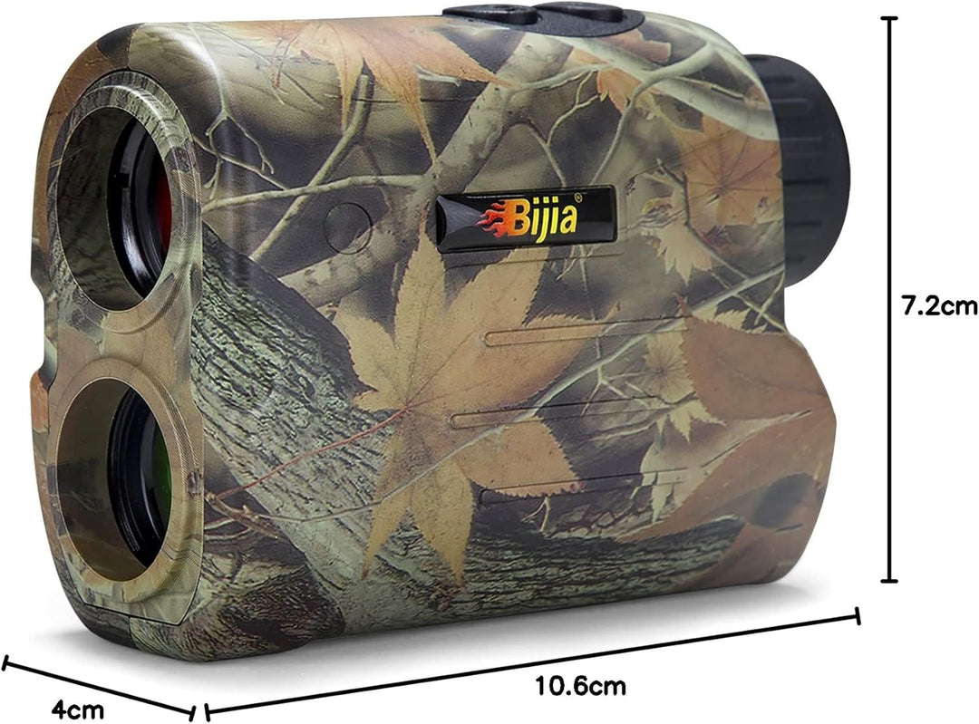 BIJIA Golf Entfernungsmesser 600-1000 Meters Laser Jagd Bogenschiessen Entfernungsmesser,Wasserdicht