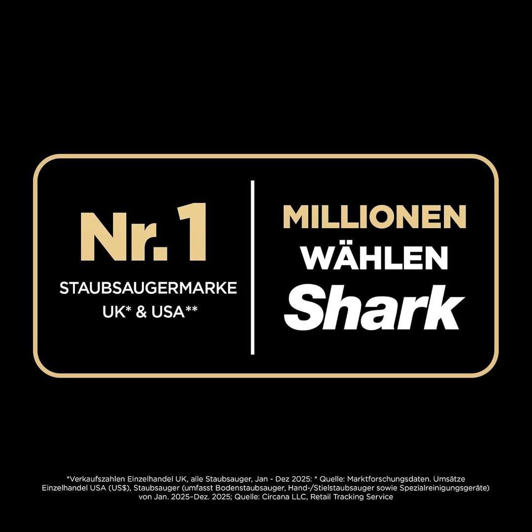 Shark PowerDetect Clean & Empty Akku-Staubsauger mit Absaugstation, bis 70 Min. Laufzeit, kabellos,