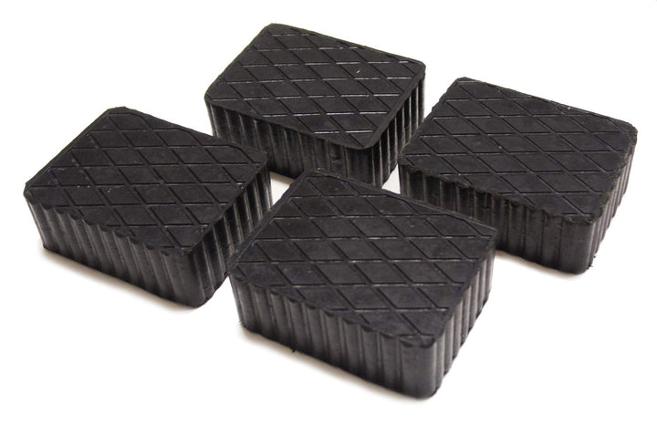 Gummiauflage 160x120x70mm - KIT mit 4 gummiklotz für Kfz Hebebühnen. Abmessungen des Gummiklotzes Sc