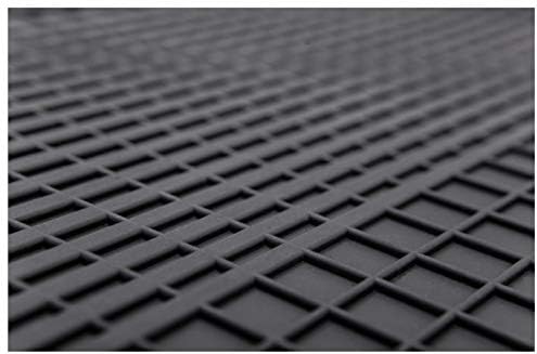 Fussmatten Vorne, Hinten + Tunnel für Opel Zafira C/Tourer C 2011-2019 Gummi Gumimatten Vorne, Hinte