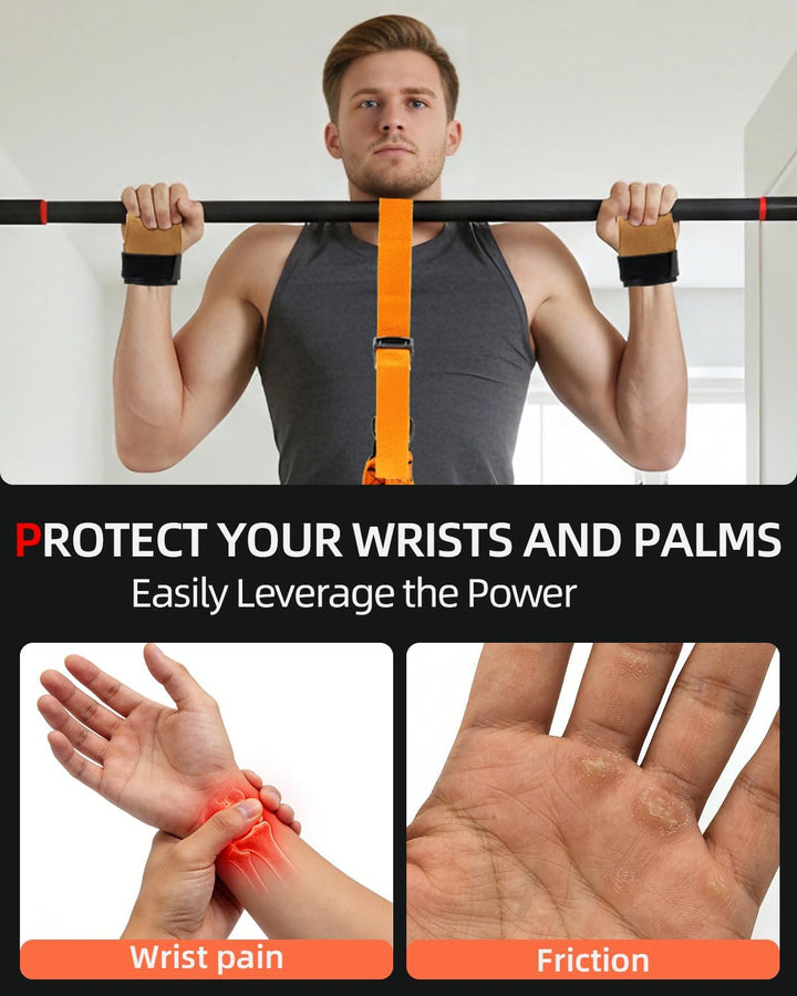 Abahub Klimmzugband Set Klimmzughilfe Widerstandsbänder Pull UP Band für Klimmzüge, Training zu Haus
