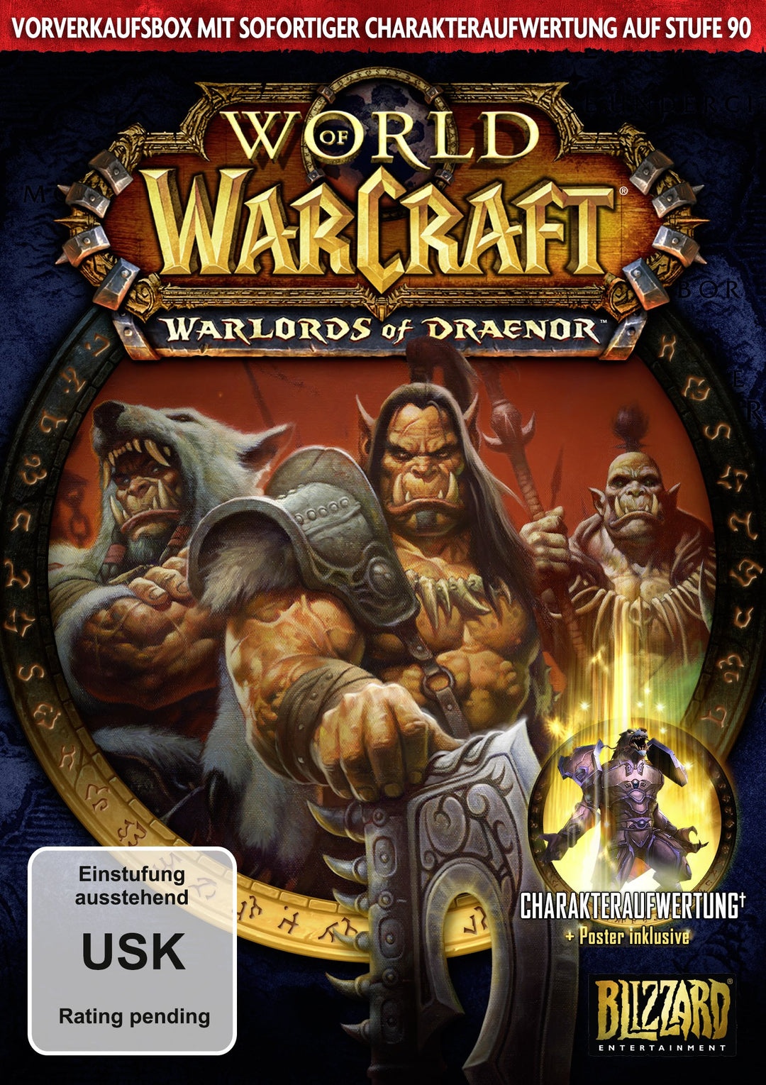 World of Warcraft: Warlords of Draenor (Add-On) - Vorverkaufsbox [Download-Code, kein Datenträger en