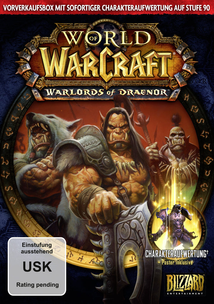 World of Warcraft: Warlords of Draenor (Add-On) - Vorverkaufsbox [Download-Code, kein Datenträger en