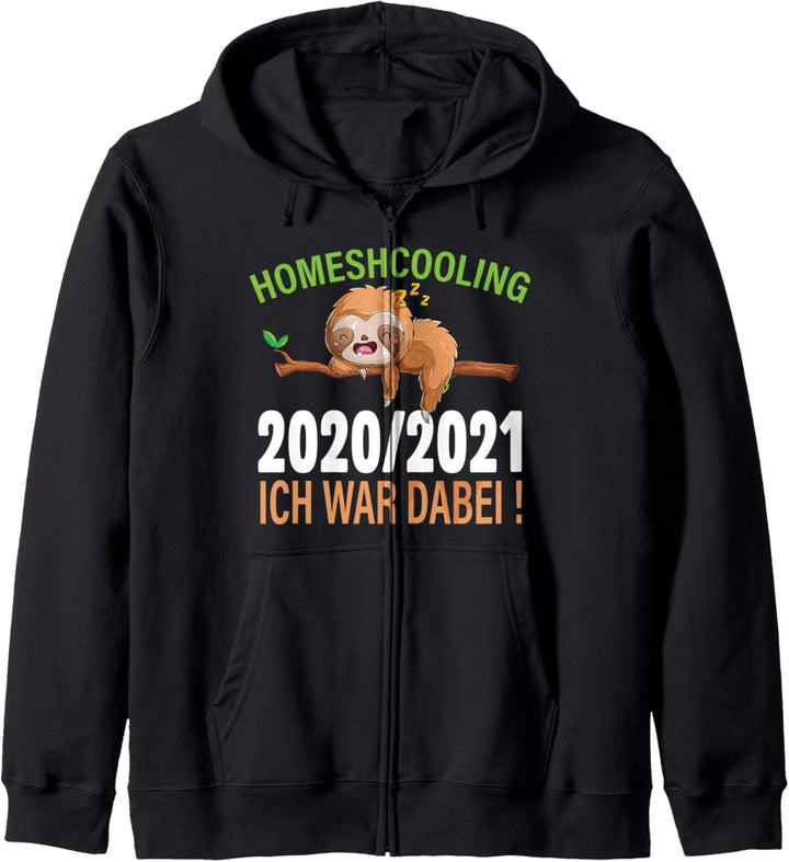 Homeschooling Schulkind Schüler Ich war dabei 20/21 Geschenk Kapuzenjacke