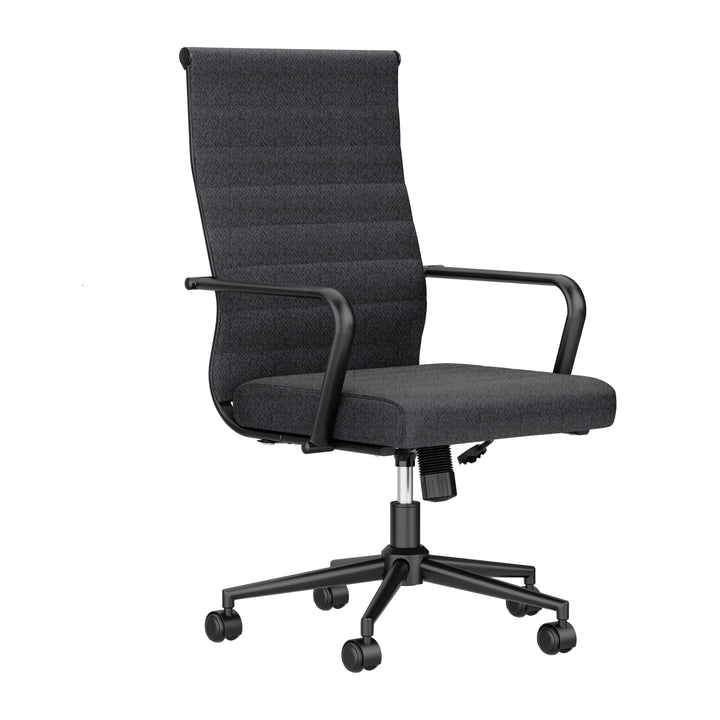 UEV Bürostuhl Ergonomisch Wippfunktion bis 150 kg belastbar Schreibtischstuhl mit Armlehne Drehstuhl