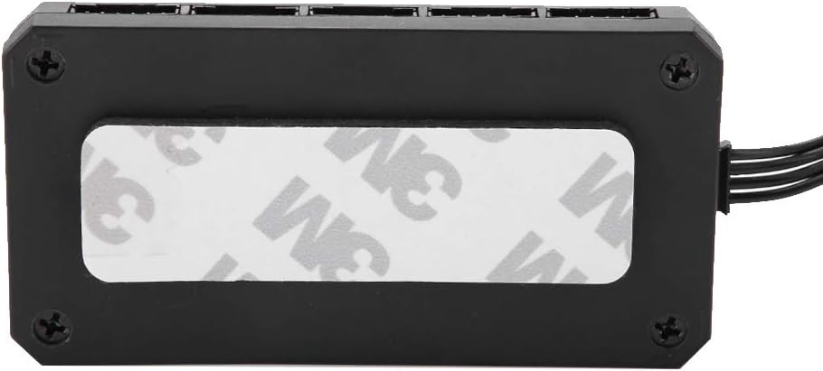 PC Lüftersteuerung, 15m RF Wireless Control Bunte Ferngesteuerte Lüftersteuerung für PC