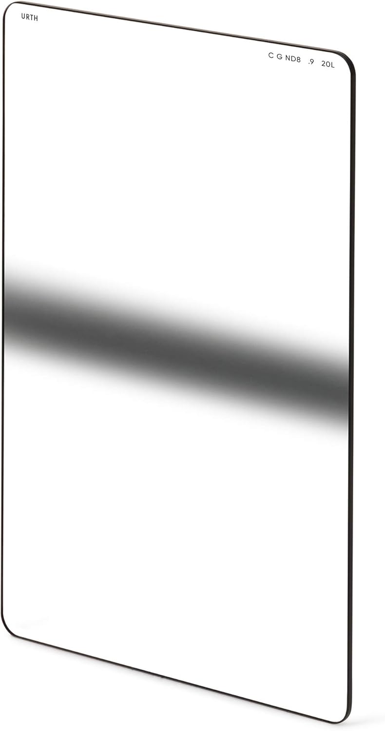 Urth 100 x 150mm Center Grauverlaufsfilter ND8 (3 Stop) GND Filter (Plus+), ND8