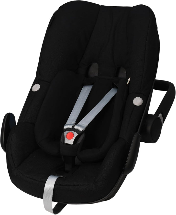 JYOKO Kids Bezug für Sitzverkleinerer kompatibel mit Maxi Cosi Pebble (Black Series, Maxi Cosi Pebbl
