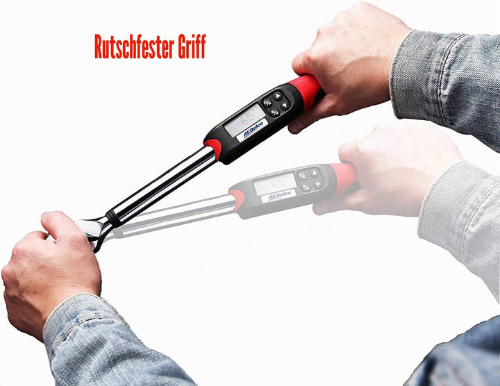 ACDelco ARM601-3 Digitaler Drehmomentschlüssel, 3/8 Zoll (0,95 cm), 2,71-50,71 Nm (2-37 ft-lbs) Schr