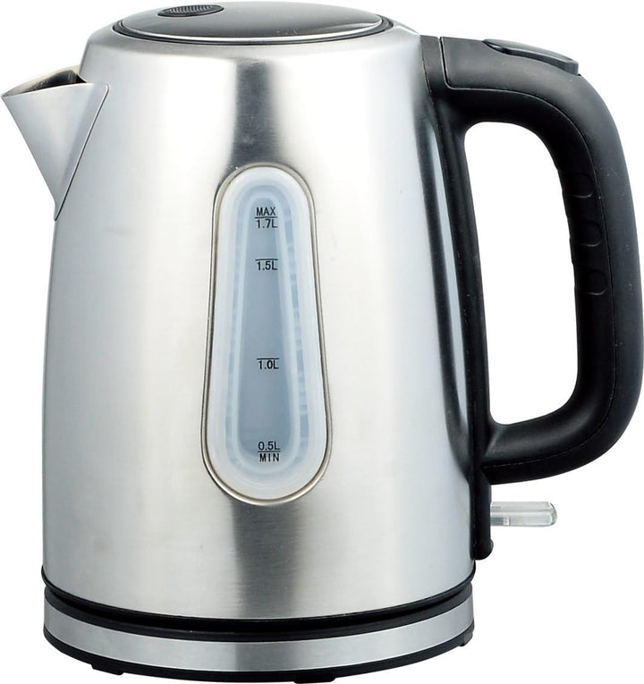 Tristar WK-3373 Wasserkocher und Heisswasserspender, 2200 W, silber Silver, Silver