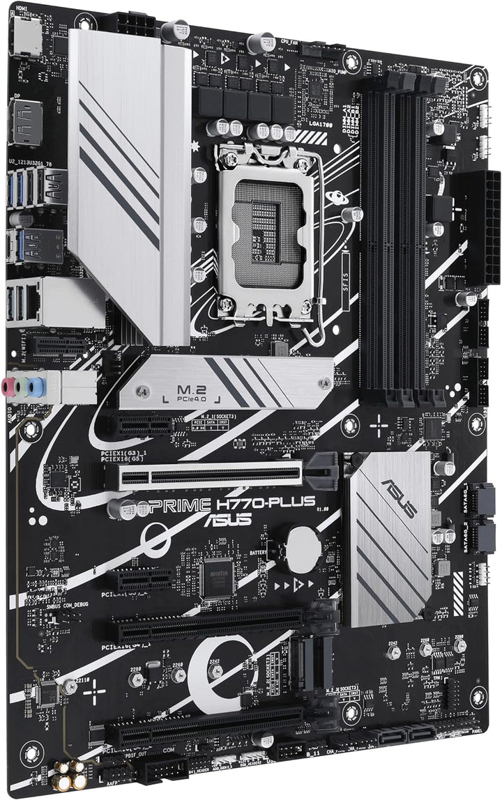 ASUS Prime H770-PLUS Gaming Mainboard Sockel Intel LGA 1700 (Intel H770, ATX, DDR5 Speicher, 3X PCIe