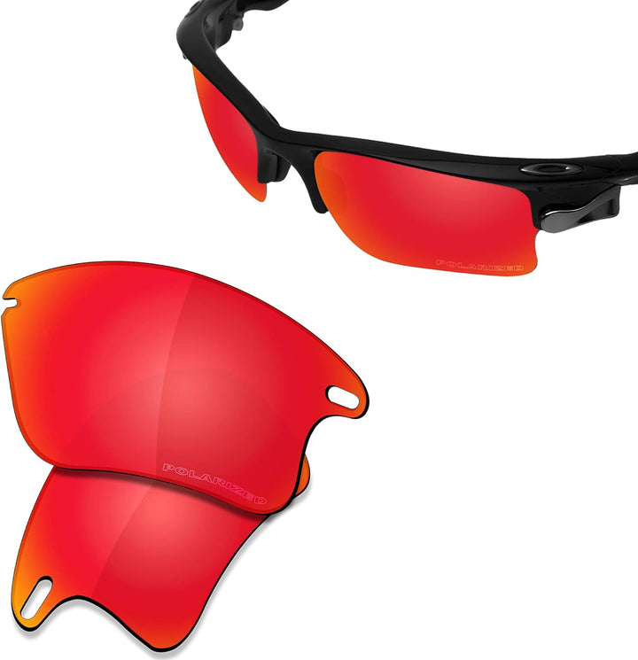 Saucer Premium-Ersatzgläser und Gummi-Kits für Oakley Fast Jacket XL OO9156 Sonnenbrillen High Defin