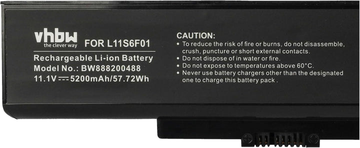 vhbw Akku kompatibel mit Lenovo ThinkPad E540 (20C60016CD), E540 (20C60017CD), E540 (20C6001A00) Not