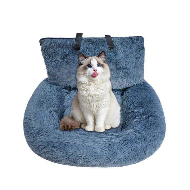 Autositz für Hunde, Autositz für Haustiere, weicher Welpenautositz – rutschfestes und abnehmbares De