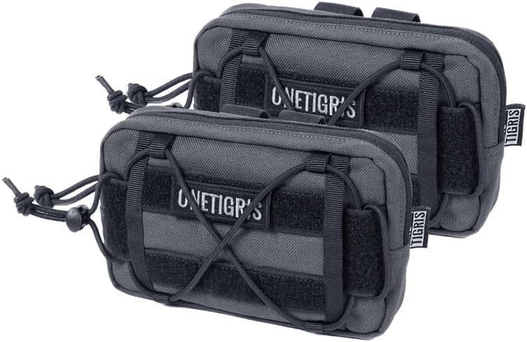 OneTigris EDC Futterbeutel für Hunde, Pouch Zusatztasche für Hunderucksack MOLLE Futterbeutel Hundet