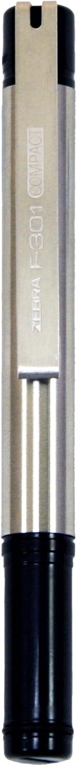 Zebra F-301 Compact Kugelschreiber Schwarz 0,7 mm 27411 6er Pack