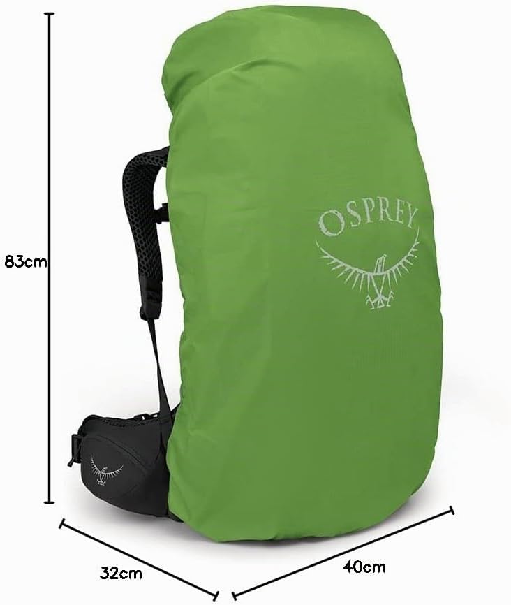 Osprey Europe Damen Aura Ag Lt 65 Backpack Schwarz WM/L, Schwarz WM/L