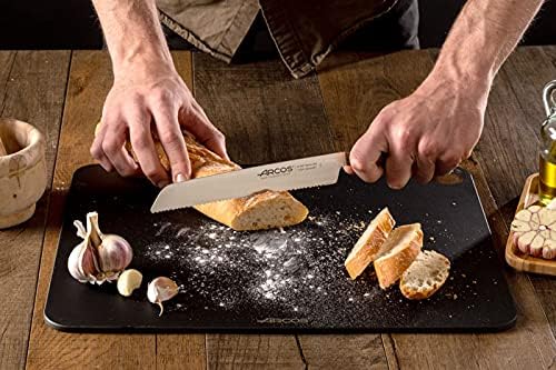 Arcos Serie Nordika - Brotmesser - Edelstahl NITRUM - Klinge 200 mm - Ovengkol Holzgriff 100% natürl
