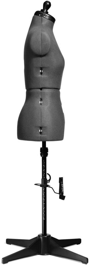 Prym 610255 Prymadonna Multi S Schneiderbüste, metal, grau
