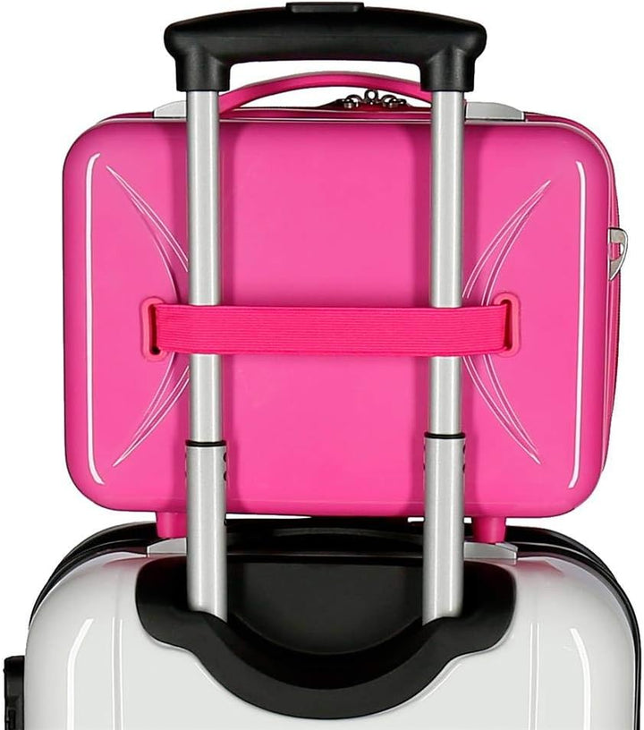 Disney Minnie Sunny Day Anpassungsfähiger Schönheitsfall Rosa 29x21x15 cms ABS Neceser Sunny Neceser