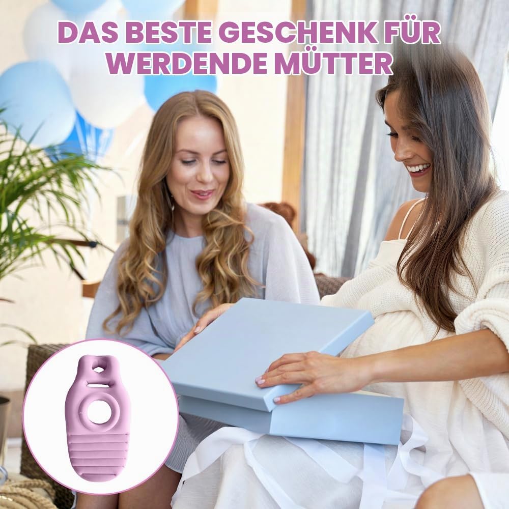 Aufblasbares Schwangerschaftskissen, Yogamatte für Schwangere mit Loch, Brown Tragbare Schwangerscha