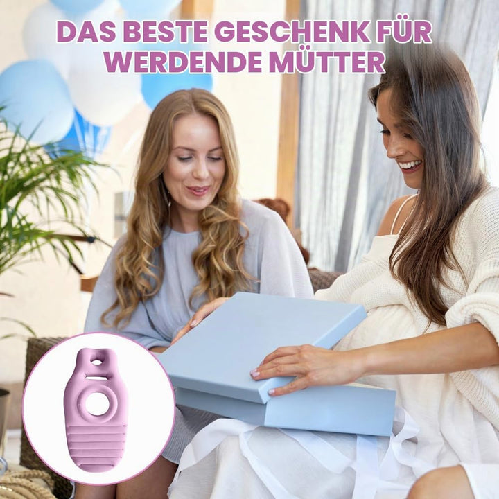 Aufblasbares Schwangerschaftskissen, Yogamatte für Schwangere mit Loch, Brown Tragbare Schwangerscha