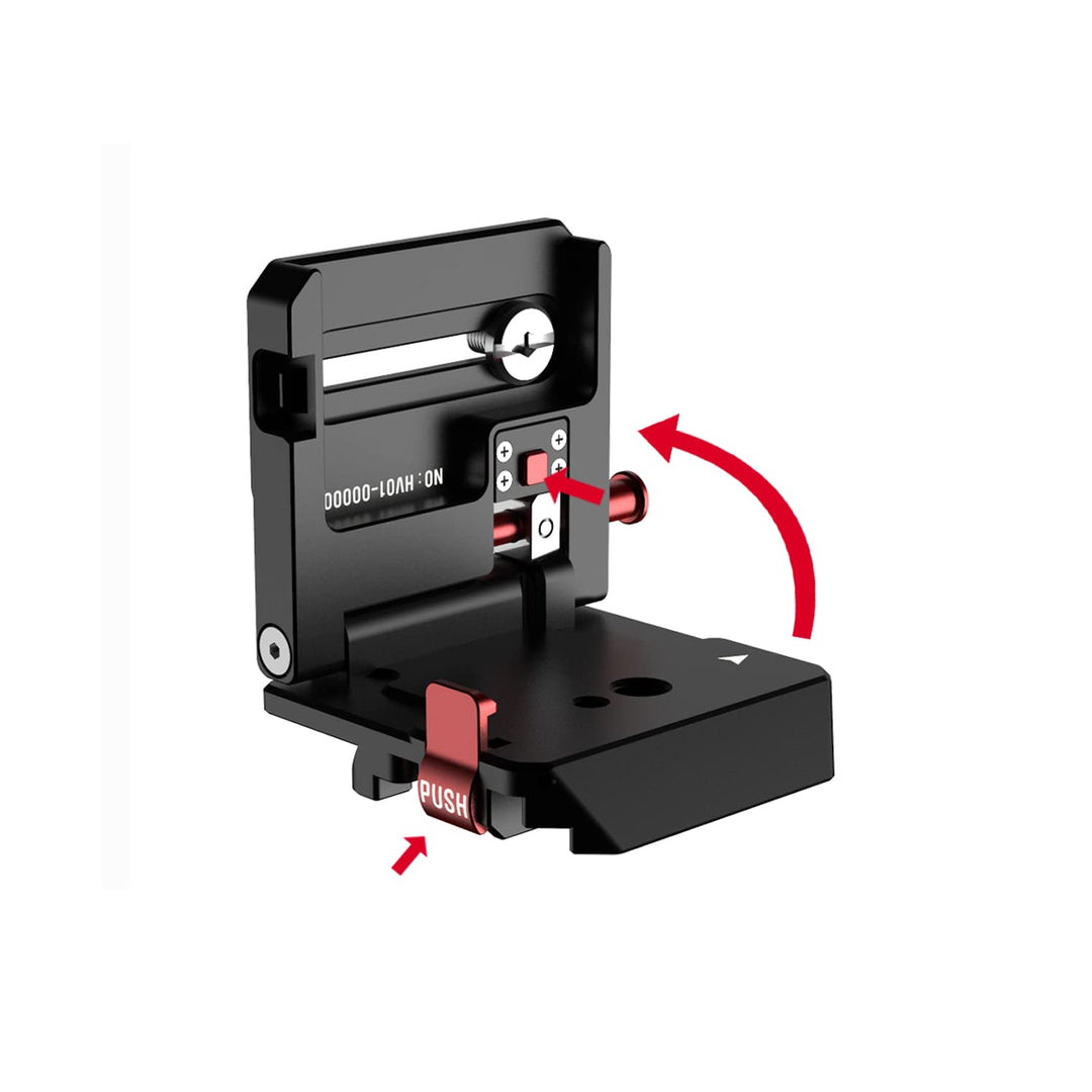IFOOTAGE Kamera L Shape Plate Horizontale und Vertikale Konvertierungsplatte,Max.Belastung 5KG HV-01