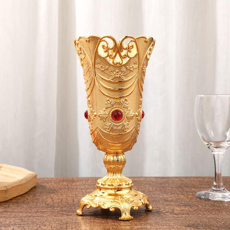 Angoily Dekorative Vase Tischvase Hochzeit Blumenvase Goldene Blumenvasen Hochzeitsvase Hochzeitsdek