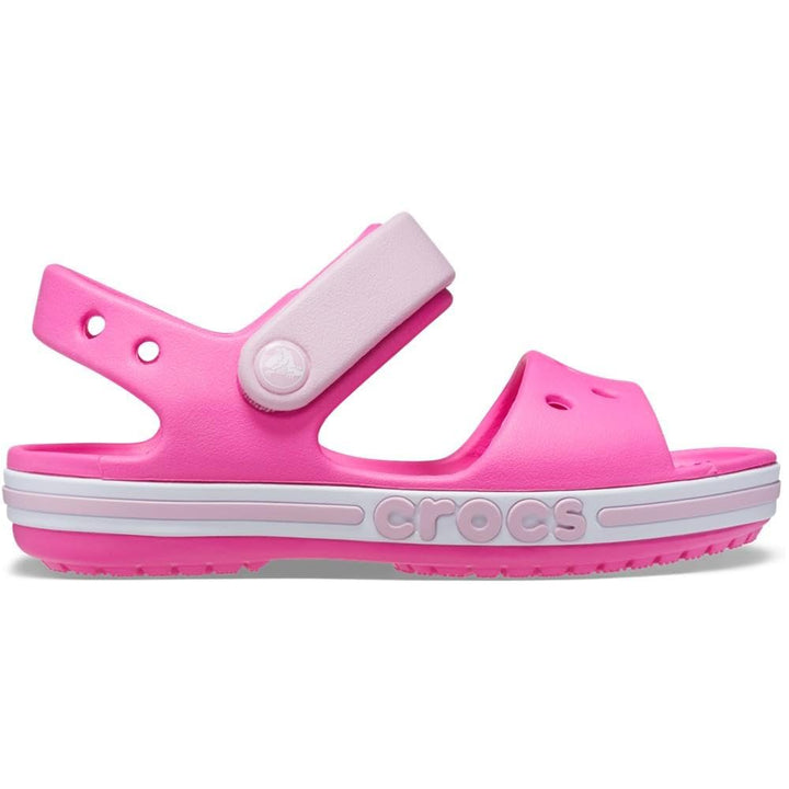 Crocs Bayaband Unisex Children's Sandal K Leisure Flip Flops Sportswear 19/20 EU Electric Pink, 19/2