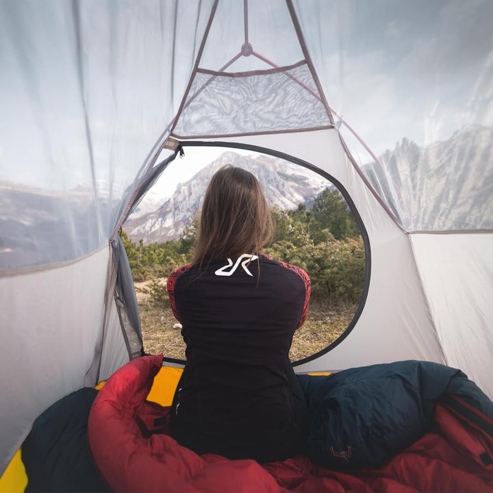 GEERTOP Campingzelt Ultraleichte 2 Personen Doppelten Zelt 3-4 Saison Camping Zelt für Trekking, Out