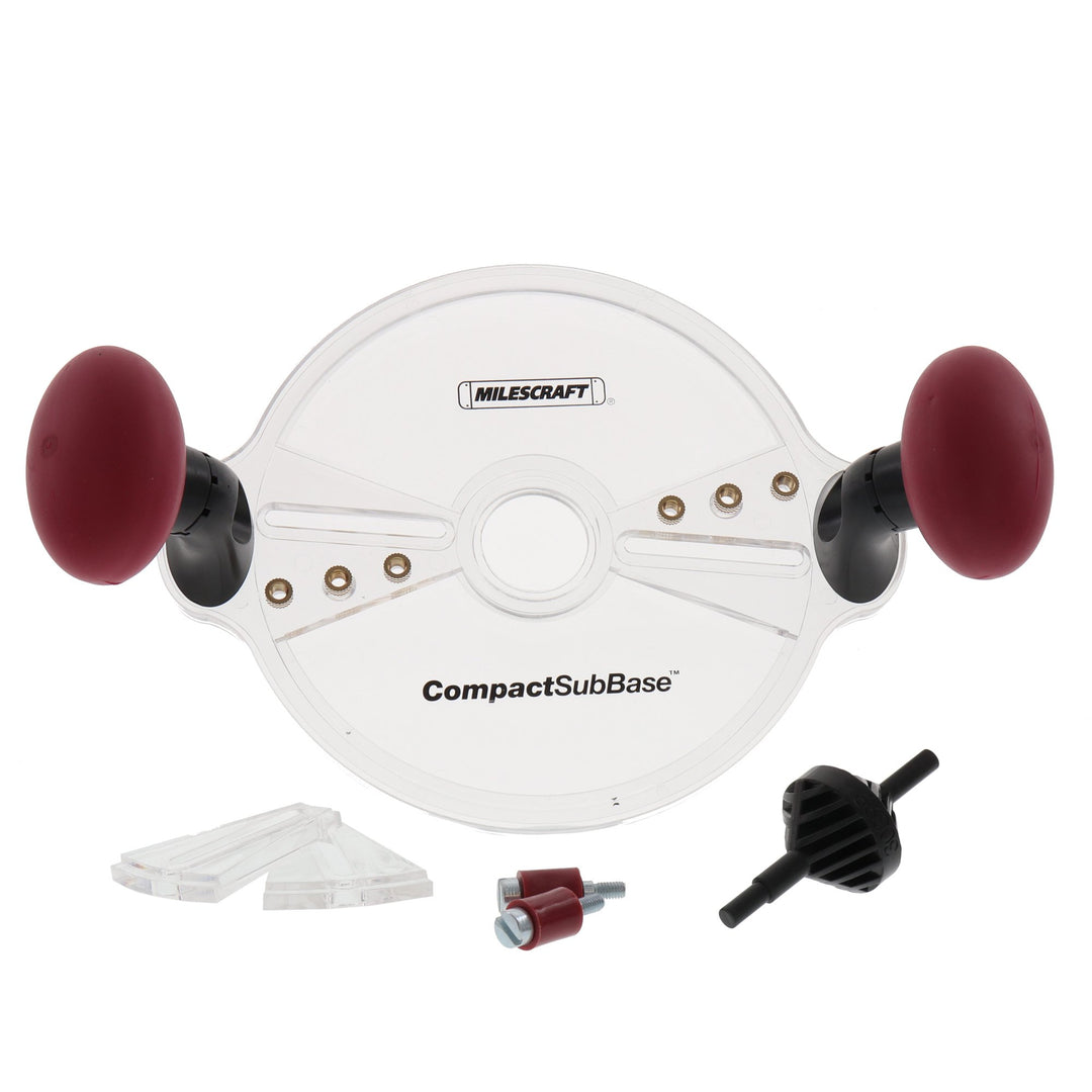 Milescraft 1225 CompactSubBase (Milescraft Grundplatte für kompakte Oberfräsen)