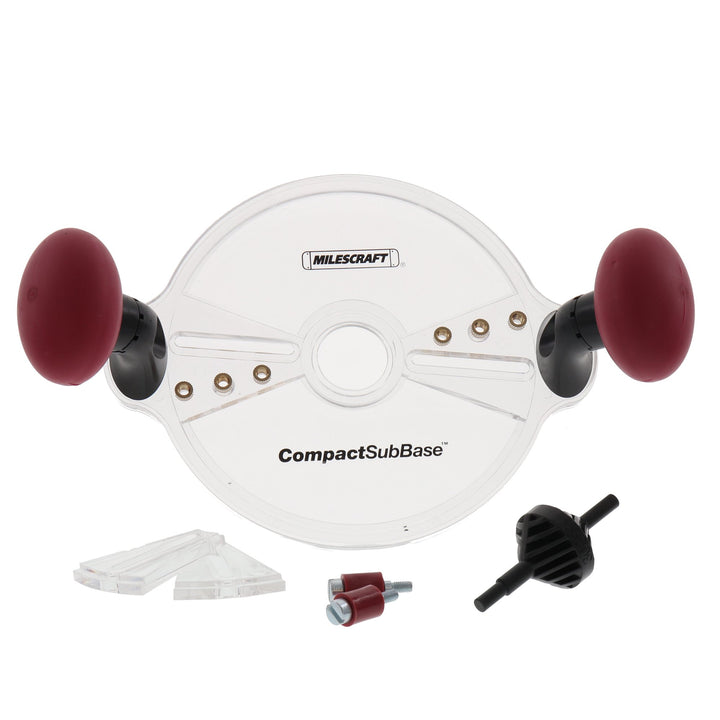 Milescraft 1225 CompactSubBase (Milescraft Grundplatte für kompakte Oberfräsen)