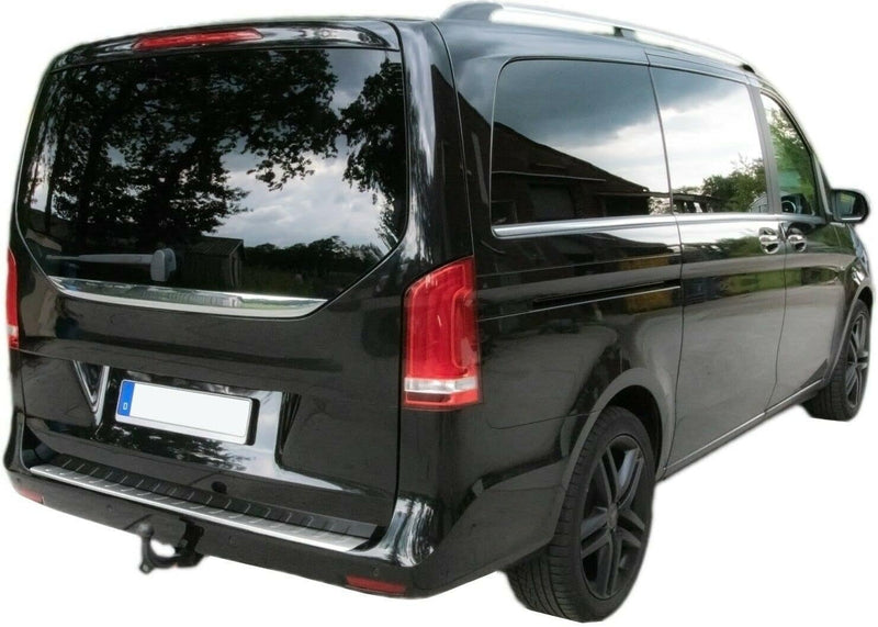 Recambo CT-LKS-1600 LADEKANTENSCHUTZ Edelstahl MATT für Mercedes VITO W447, V KLASSE ab 2014-130CM,