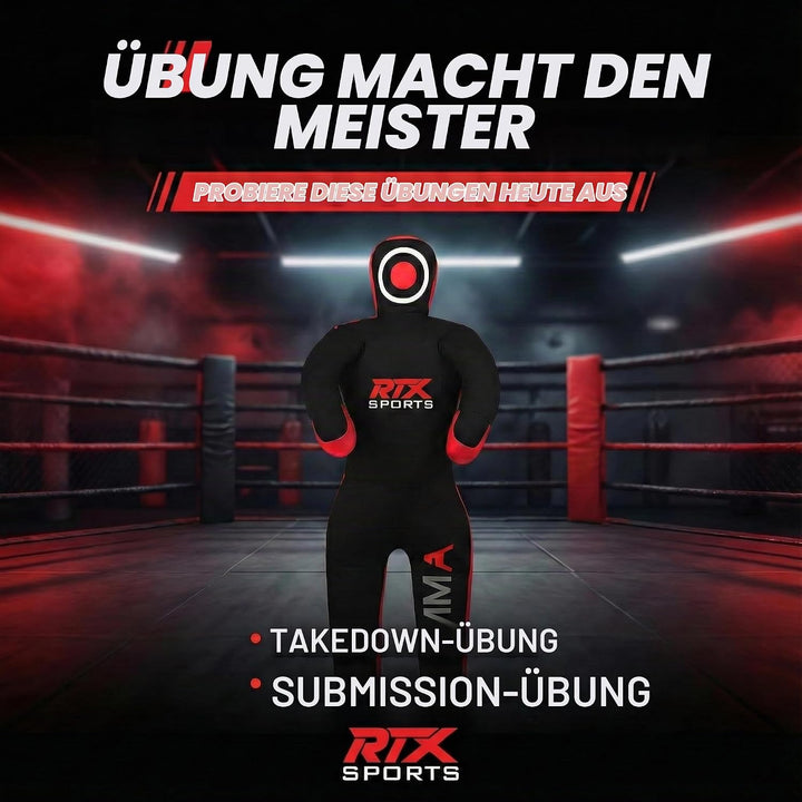 Kids MMA Judo Grappling Dummy - Punch Bag for Brazilian BJJ Jiu Jitsu, Wrestling, MMA Training Canva