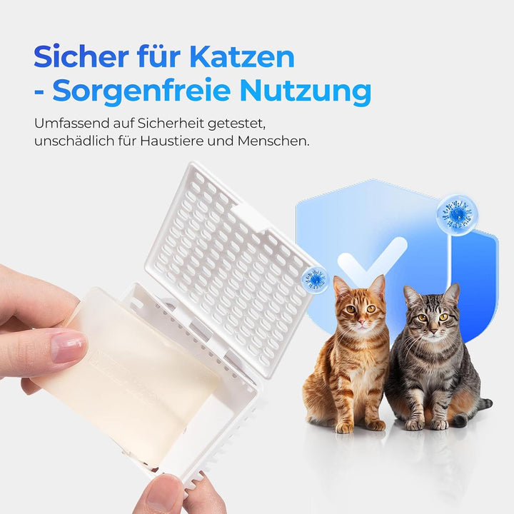 CATLINK C70 Geruchsentferner für Katzenklos – Speziell für selbstreinigende Katzen-Toiletten, Starke