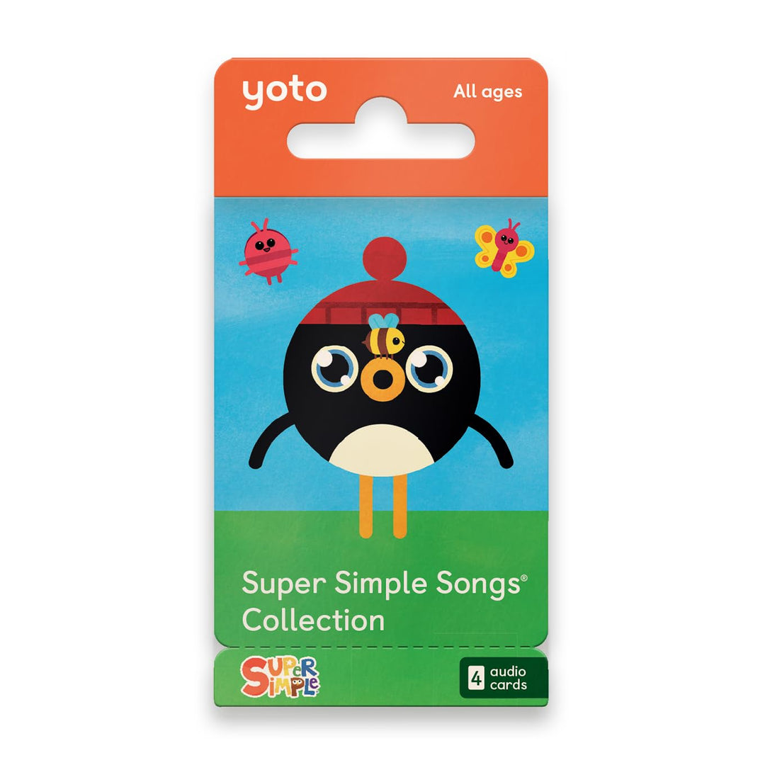 Yoto Super Simple Songs Collection – Englische Musik-Audiokarte für Kinder zur Verwendung mit dem Yo
